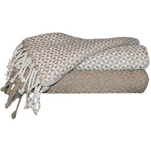  Jeté 100% coton (Ensemble de 2)