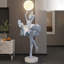 Lampe sur pied à sculpture abstraite Italian-118372144