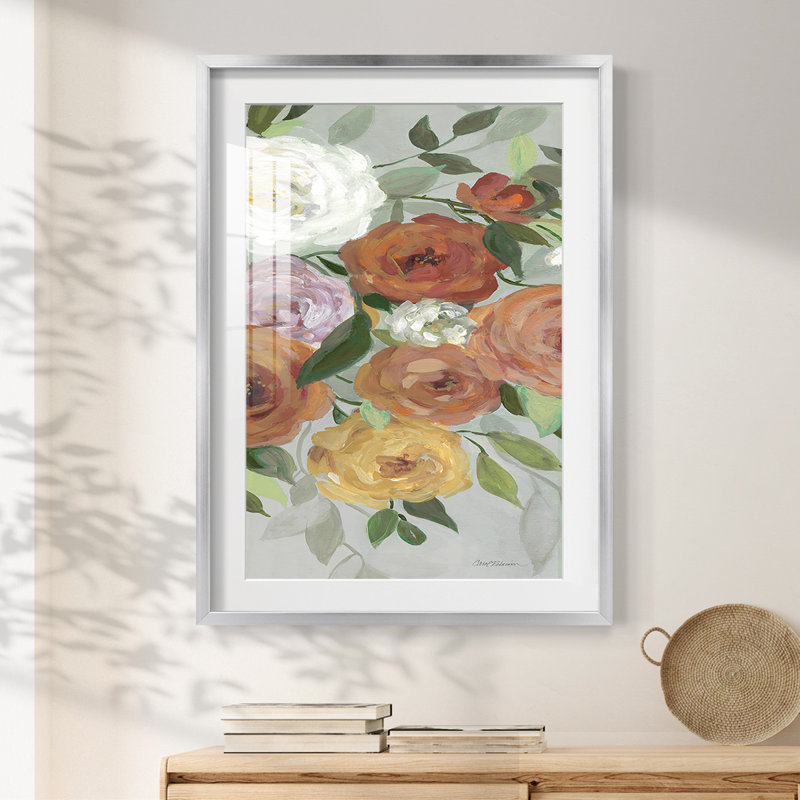 Impasto III -Gallery Wrapped Canvas, 25.5" H x 17.5" W, Silver