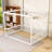 Wooden Canopy Floor Bed With Fence-1985284439-1985284432