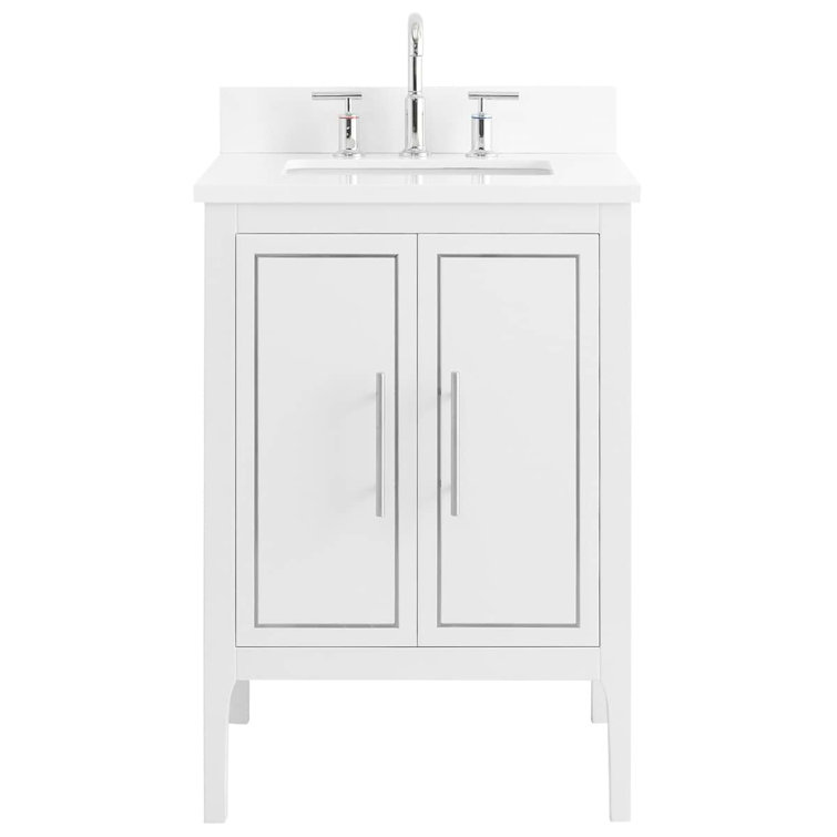 Province 24" Freestanding Standard Single Bathroom Vanity with Top
