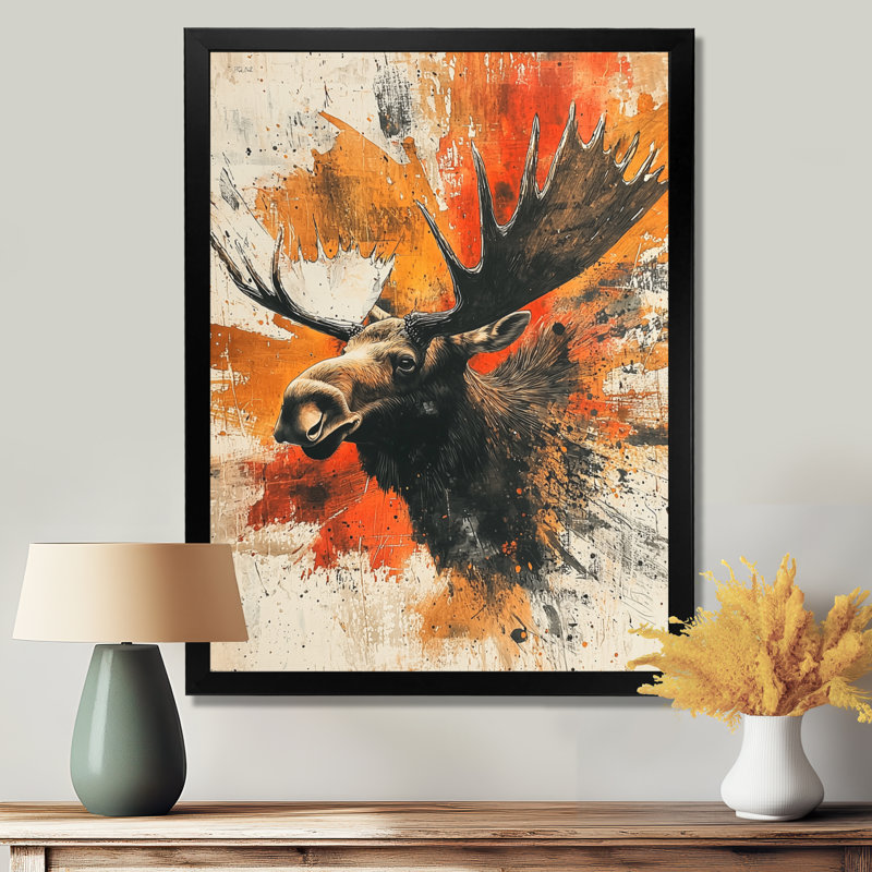 Genita - animaux, impressions sur toile, Impression d'un seul cadre photo, Noir, H 20 po x l 12 po
