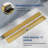 24" Linear Shower Drain with Adjustable Feet-110910899