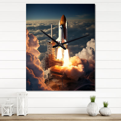 Jekayla - Space Shuttle Modern Wall Clock