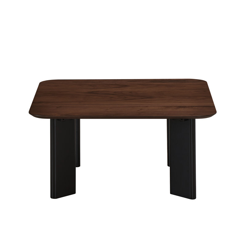 Joss 4 Legs Coffee Table, Walnut