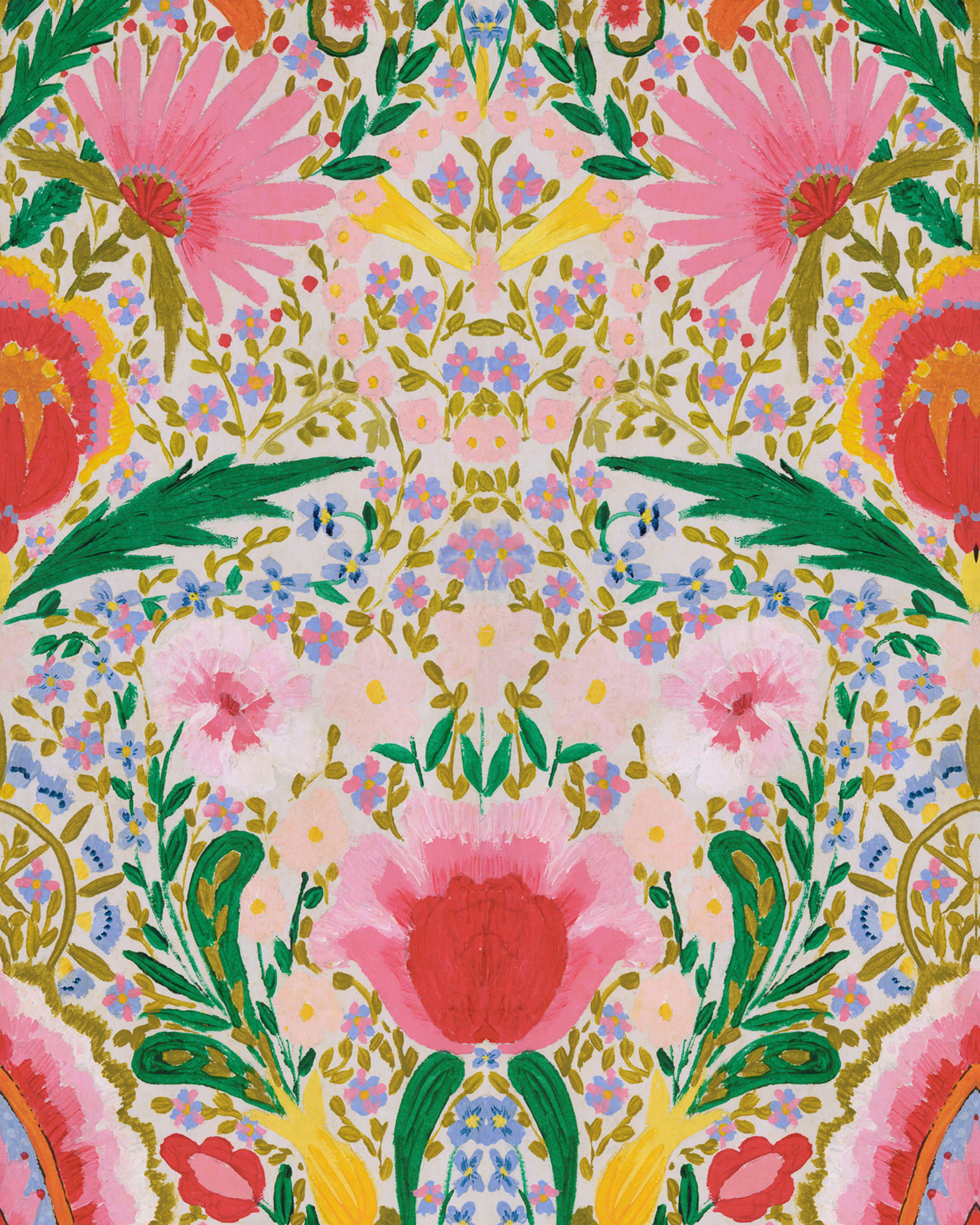 Flora Fantasia Floral Wallpaper Roll
