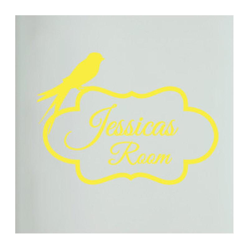 Wall Decal, Bright Yellow