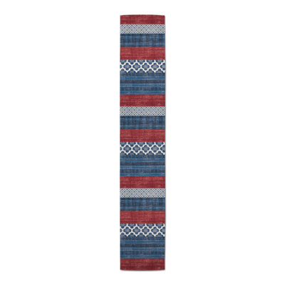 Patriotic Patchwork Table Runner