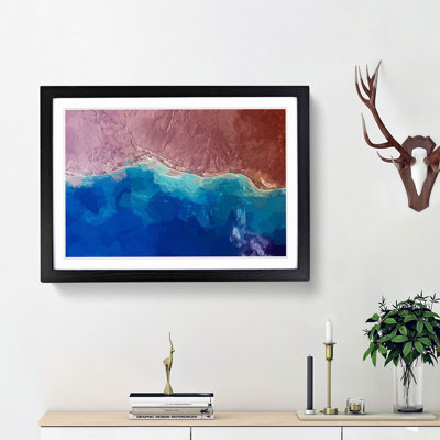 The Beauty of the Earths Landscape in Abstract - Picture Frame Painting Print