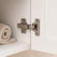 120cm White Arched Bathroom Mirror Cabinet, Wall Mounted, 3-Colour Dimmable LED
