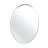 Modern Frameless Beveled Oval Wall Bathroom / Vanity Mirror-21562910