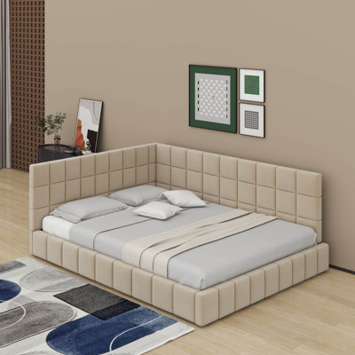 Full Size Upholstered Daybed Bed