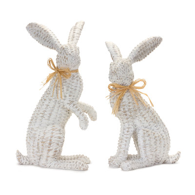 Ensemble de 2 figurines de lapin Veatch