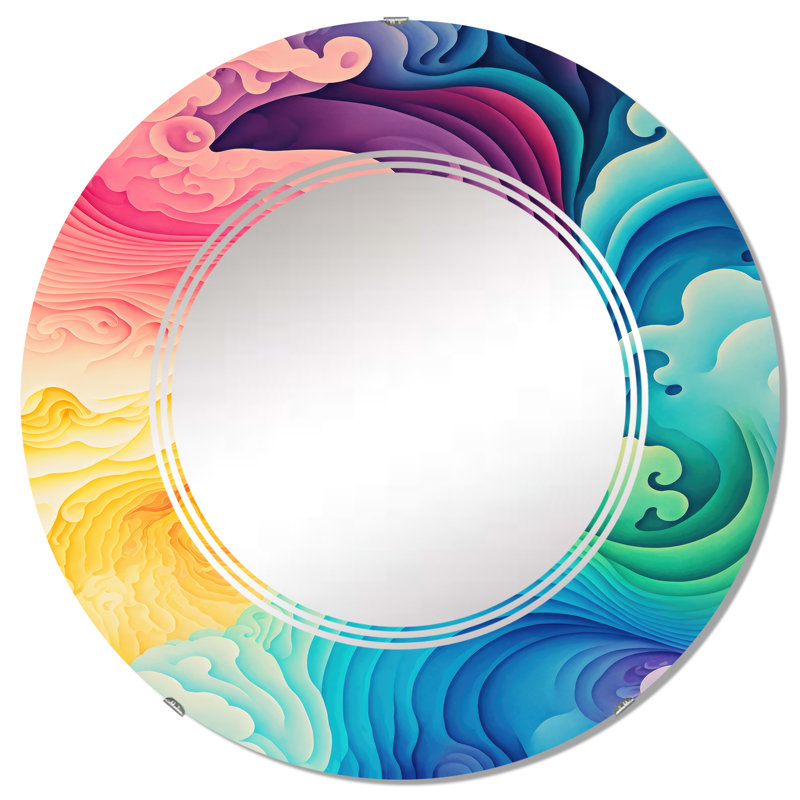 Miroir mural Quy, 32 po x 32 po