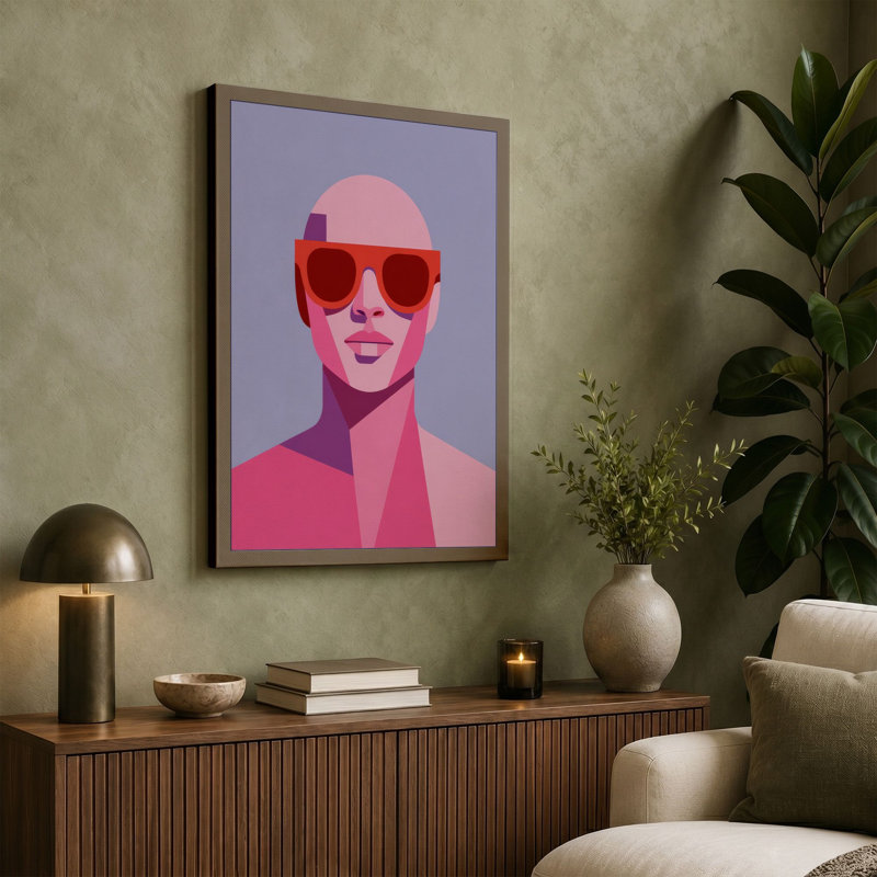 Print, 36x24 - 91.4 x 61.0 cm, Taupe Border