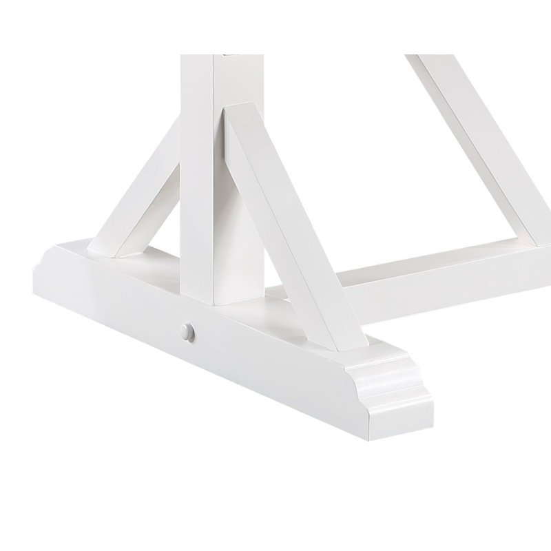 Hollyn Rectangular Dining Table in White