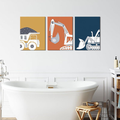 3 Piece Wrapped Canvas Print