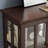 Retro Cabinet With Adjustable Shelves, Led Lighting, Vintage Design For Home Decor Style , Look