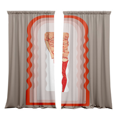 Lapan Velvet Blackout Slot Top Curtain Pair