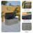 Large Outdoor Wicker Storage Box – Frame, Waterproof Liner, Dual Gas Lifts-115593832-115593833