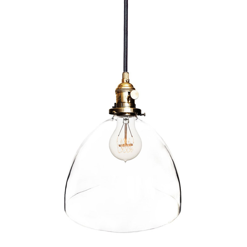 Architect 1 - Light Pendant, LED Bulb Included, UL Listed for Dry Locations, Brass