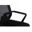 Chaise de bureau / de travail réglable en hauteur avec accoudoirs, support ergonomique à dossier moyen et dossier en filet respirant pour un confort ultime