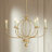 6 - Light Candelabra Chandelier for Dinning Room