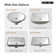20 Inch Undermount Bathroom Sink, 19.6" X 15.7" Oval Vitreous China Undermount Bathroom Sink With Overflow Drain