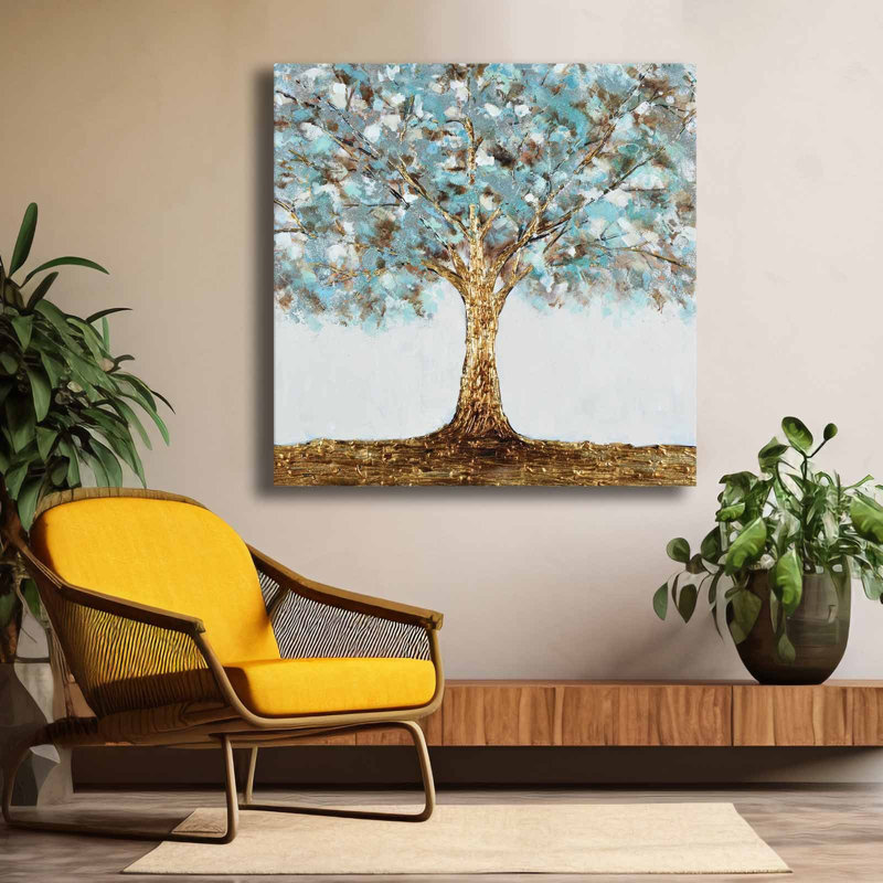 Peinture décorative sur toile