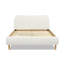 Lit plateforme tapissier Roman
