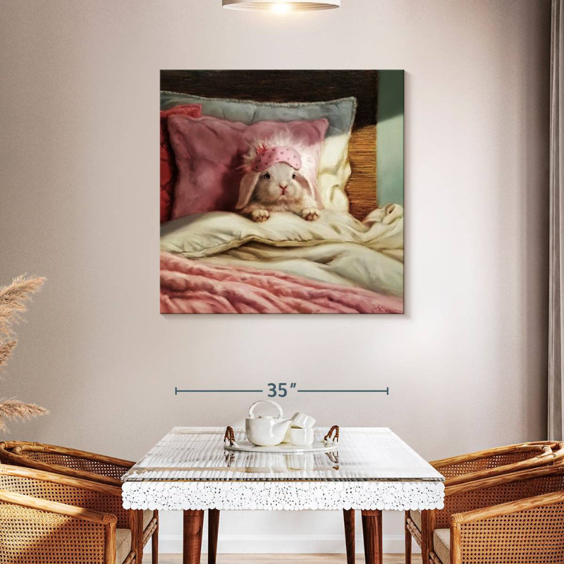 Crowle Bed Hare, 39" H x 39" W