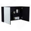 Pharmacie Mansfield, salle de bain, noir-1988368577