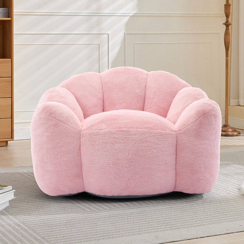 Canapé à compression pour adultes avec anneau à tirer Lotus, Rose