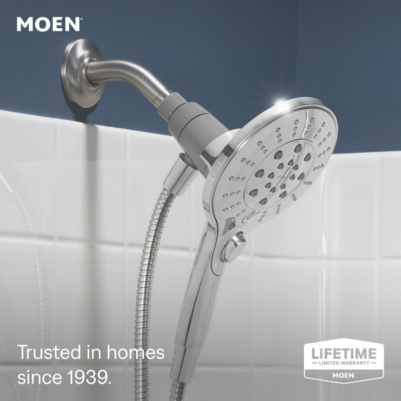 Multi Function Handheld Shower Head with Magnetic, Chrome