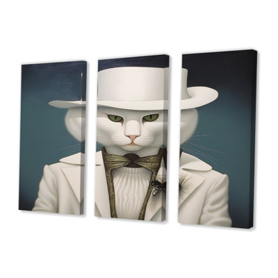 Hopedale - Cat Wall Art Print Set
