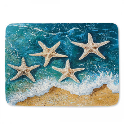 Tapis de bain Starfish Beach