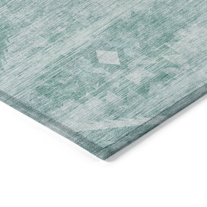 Tapis intérieur / extérieur Thunell avec envers antidérapant, Rectangle 8 pi x 10 pi