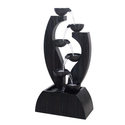 Outdoor Metal Cups Fountain