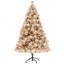Arbre de Noël artificiel enneigé 6,5 pi avec 350 lumières claires, 1107 branches, support en métal et arbre de Noël articulé-77962090