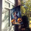 Drapeau de chiot Halloween House-113107317