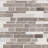 Averra Taupe Stone 10 in. x 12 in. Stone Porcelain Blend Interlocking Mosaic Wall Tile-121785749