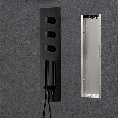 Lucca Thermostatic with Rough in-Valve