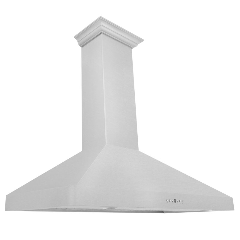 30" KF 400 CFM Convertible Wall Mount Range Hood, 48", Satin Stainless Steel