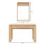 Bureau compact Solen, chêne naturel-1547034086