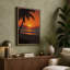 Tropical Sunset Coastal 1 Piece Wrapped Canvas Wall Art-246718121-246718116