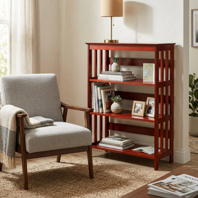 Nicks Solid Wood Bookcase