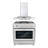 Cosmo 2 Piece Kitchen Appliance Package with , 36 in. Dual Fuel Freestanding Range Dual Fuel Cooktop , Wall Oven , Dishwasher , and Microwave , and Wall Mount Range Hood , and Wine Refrigerator , and Air Fryer