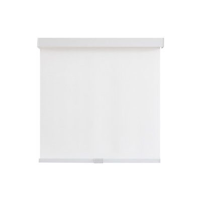 Blackout Cordless Roller Shades with Valance for Windows, Free-Stop, Thermal Insulated Fabric, UV Protection, Natural Woven Blinds for You