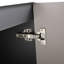Meuble-lavabo de 30 po avec lavabo en résine. Aspect contemporain. Armoire à fermeture en douceur. Tablettes réglables. Poignées en métal. Contreplaqué robuste. Lavabo à finition kaki. Tablette moderne. Poutre-334023834