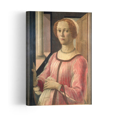 Smeralda Bandinelli, Grandmother Of The Sculptor Baccio Bandinelli, C.1471 Abstract Contemporary Wall Art Print